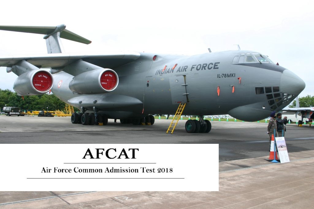 Air Force India AFCAT 2018