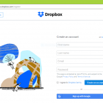 Dropbox Sign Up