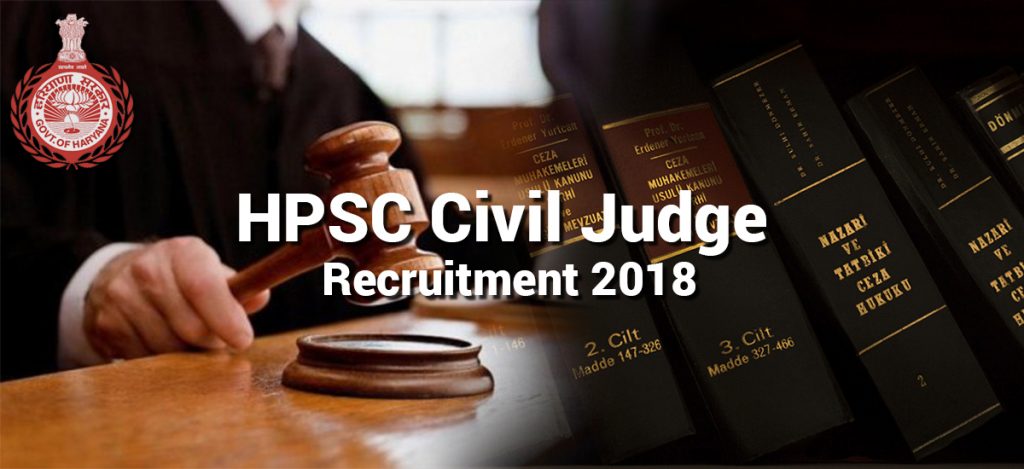 hpsc-civil-judge-recruitment 2018