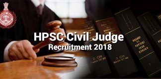 hpsc-civil-judge-recruitment 2018