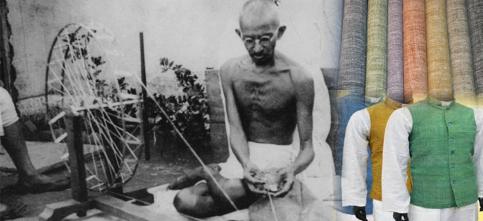 Gandhi and Khadi