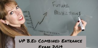 UP B.Ed combined Entrance Exam 2019
