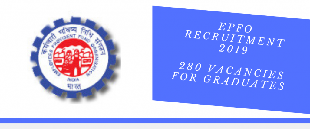 EPFO Recruitment 2019