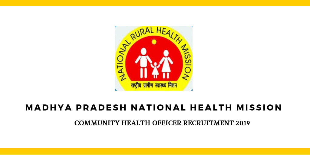 MP NHM CHO Recruitment 2019