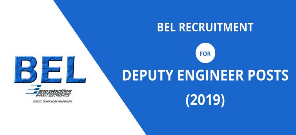 BEL recruitment 2019