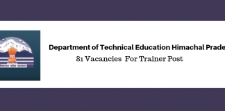 DTE HP recruitment 2019