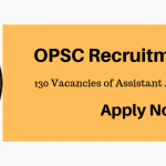 OPSC Recruitment 2019