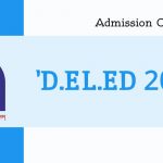 UP D.El.Ed Admission 2019