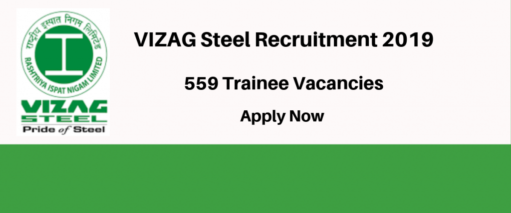 VIZAG Steel Recruitment 2019