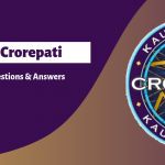 KBC 11 episode 7 questions and answers
