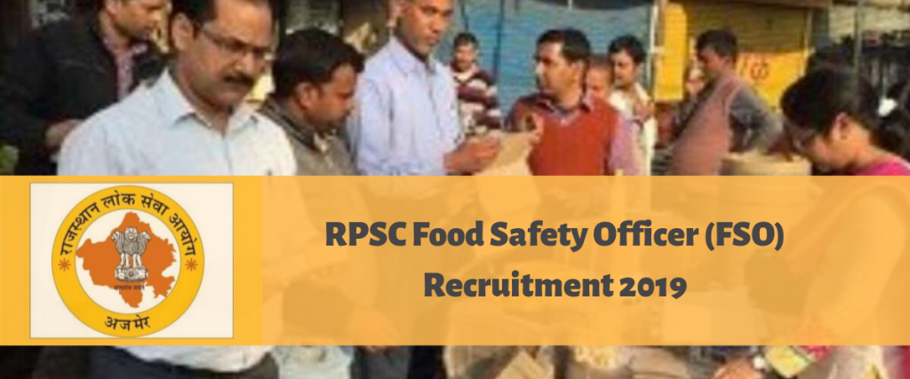RPSC FSO Recruitment 2019