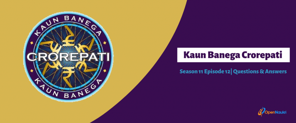 kbc 2019 questions and answers