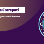 KBC Season 11 Episode 11 questions and answers