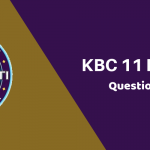 Kaun Banega Crorepati (KBC) 11 Episode 26 Questions and Answers