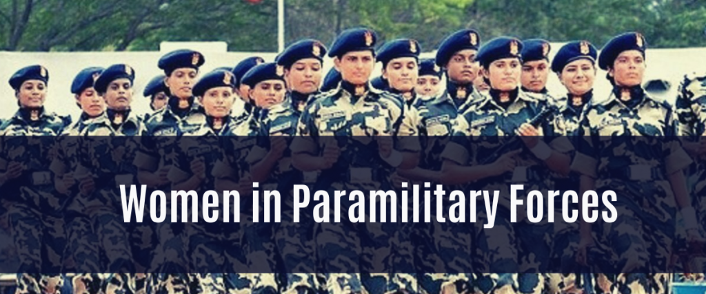 Women in Indian Paramilitary