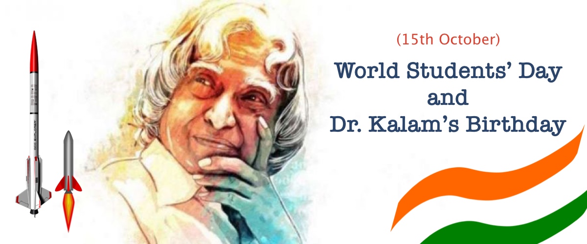 15th October - World Students' Day and Dr Kalam's Birthday - Open Naukri