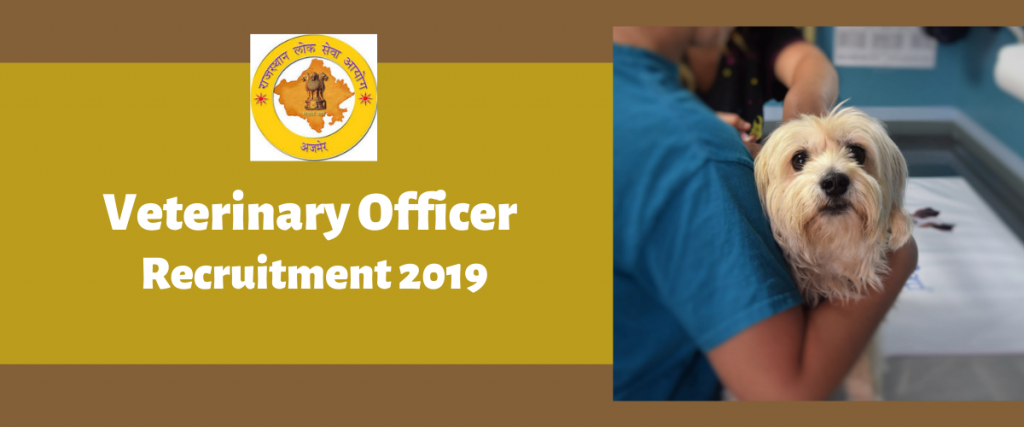 RPSC Veterinary Officer Recruitment Online Form 2019