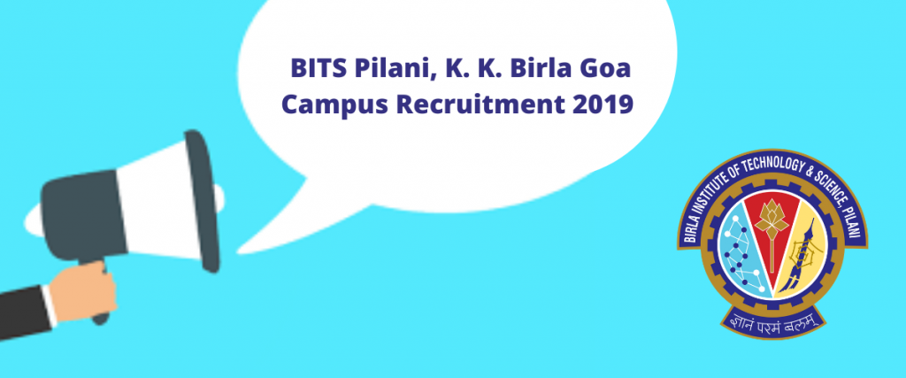 BITS Pilani, K. K. Birla Goa Campus Recruitment 2019 for Senior Engineer (Electrical)