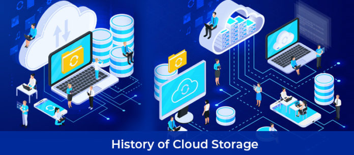 cloud storage history