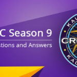 KBC questions answers